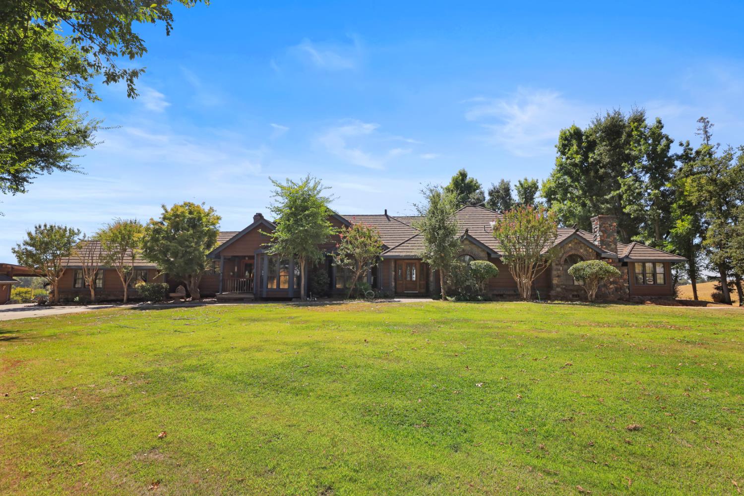 22050 Buena Vista Road Clements, CA 95227 - Photo 61 of 61 a view of pool and trees in the background