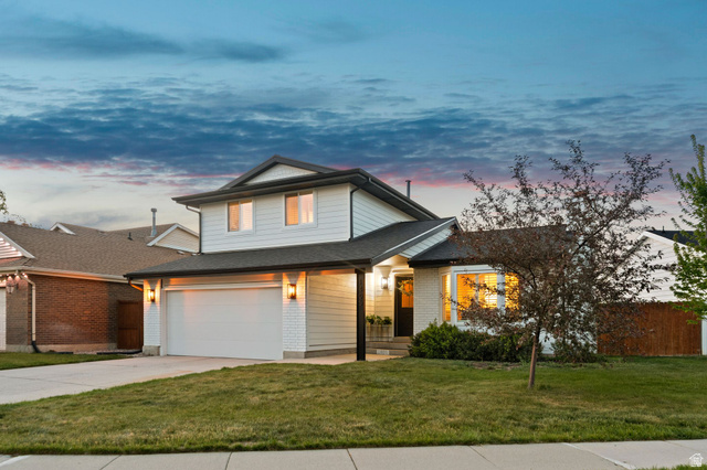 1405 Vintry Lane Murray, UT 84121 - Photo 1 of 44 Two-story residence featuring white siding and dark trim