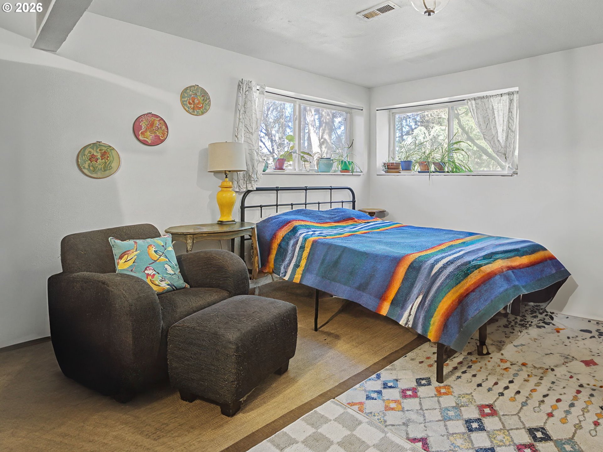 36036 Southeast Gunderson Road Sandy, OR 97055 - Photo 32 of 48 a bedroom with a bed and a window