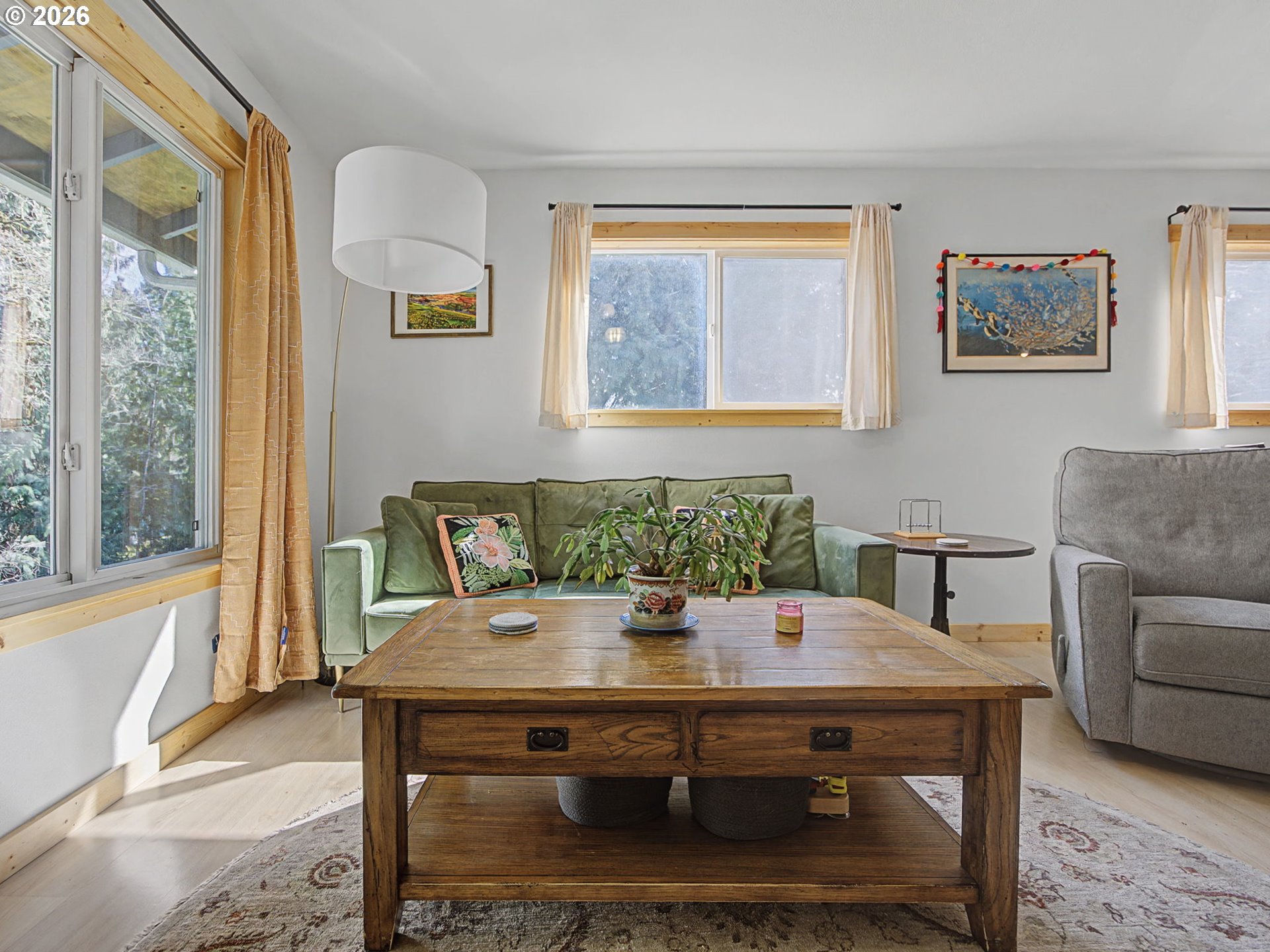 36036 Southeast Gunderson Road Sandy, OR 97055 - Photo 6 of 48 a view of a dining room with furniture window and outside view
