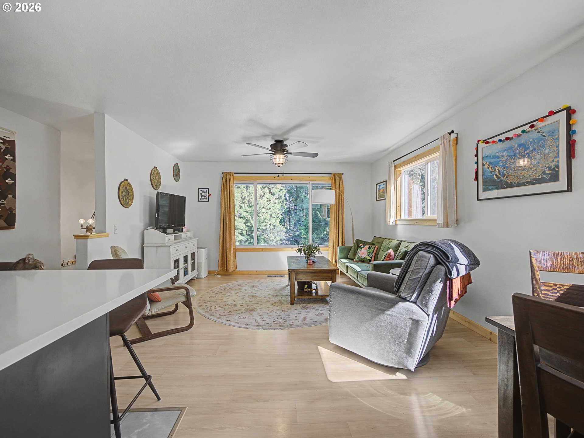36036 Southeast Gunderson Road Sandy, OR 97055 - Photo 7 of 48 a living room with furniture and a large window