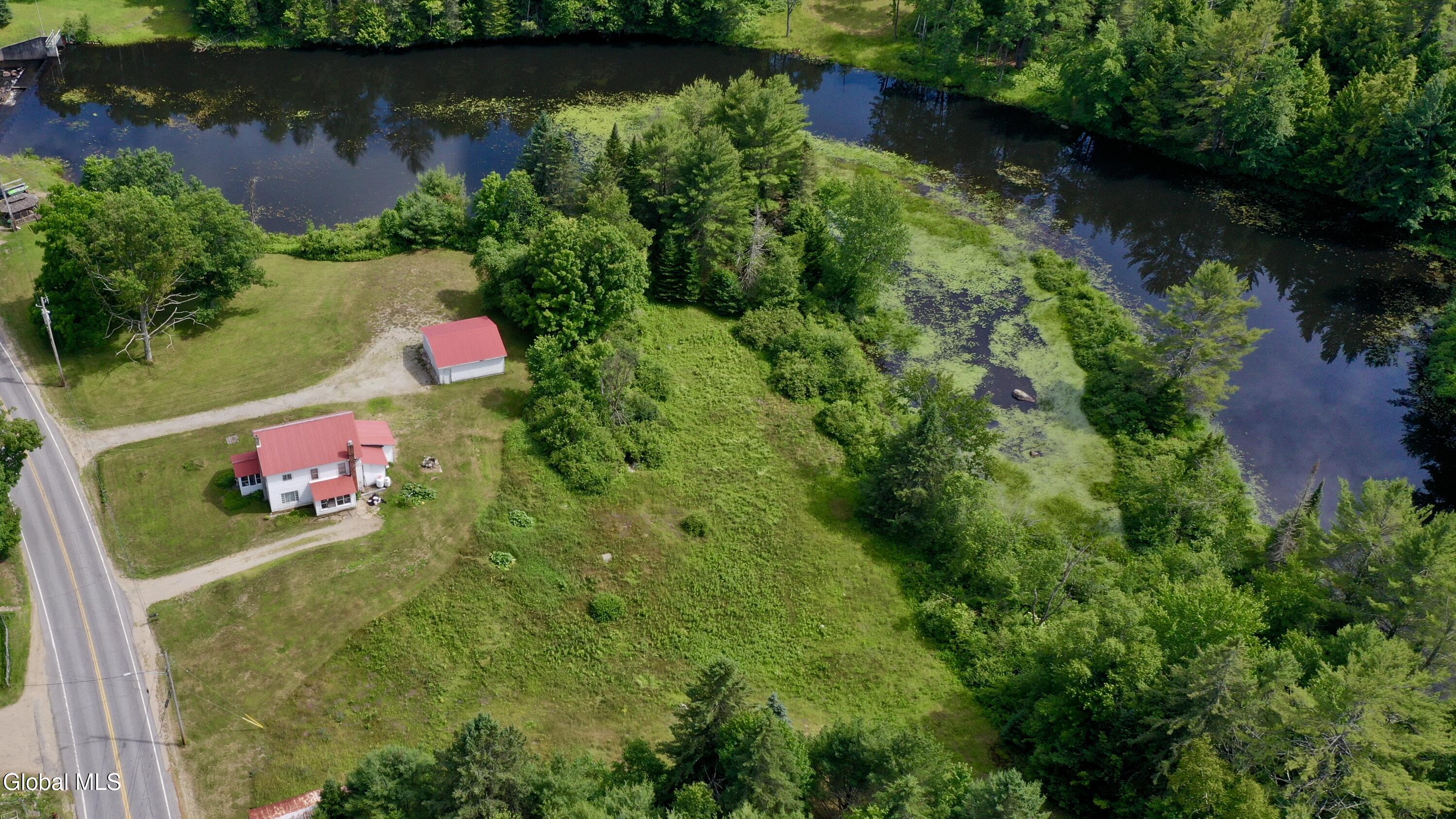 574 Morse Memorial Highway Minerva, NY 12857 - Photo 3 of 42 Aerial 2