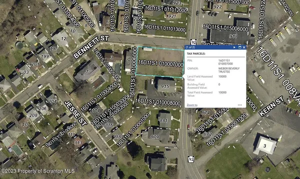 an aerial view of multi story residential apartment building