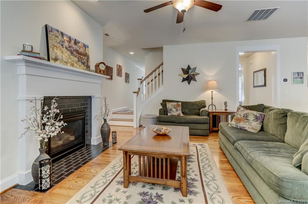 3422 Richard's Crossing Fort Mill, SC 29708 - Photo 23 of 48 a living room with furniture and a fireplace