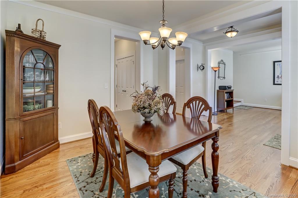 3422 Richard's Crossing Fort Mill, SC 29708 - Photo 8 of 48 a view of a dining room with furniture and chandelier
