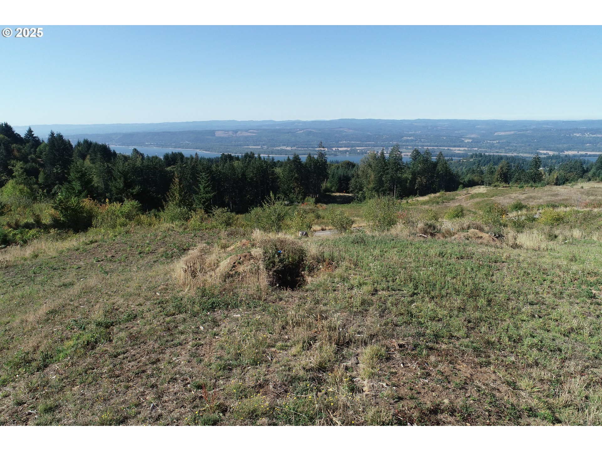 4130 Green Mountain Road, Unit 1 Kalama, WA 98625 - Photo 11 of 13 a view of a yard with an ocean