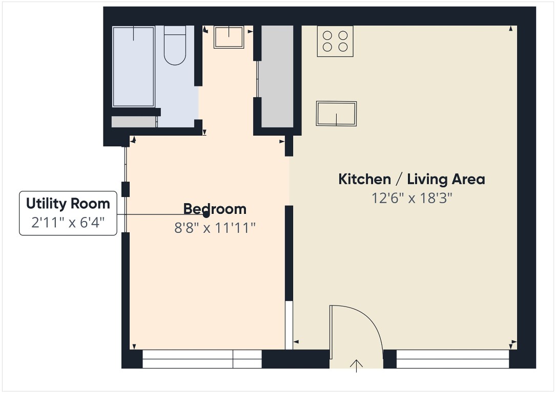 304 East 33rd Street, Unit 8 Austin, TX 78705 - Photo 14 of 14 a picture of a bench in front of a door