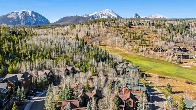 a view of a house with a ocean view