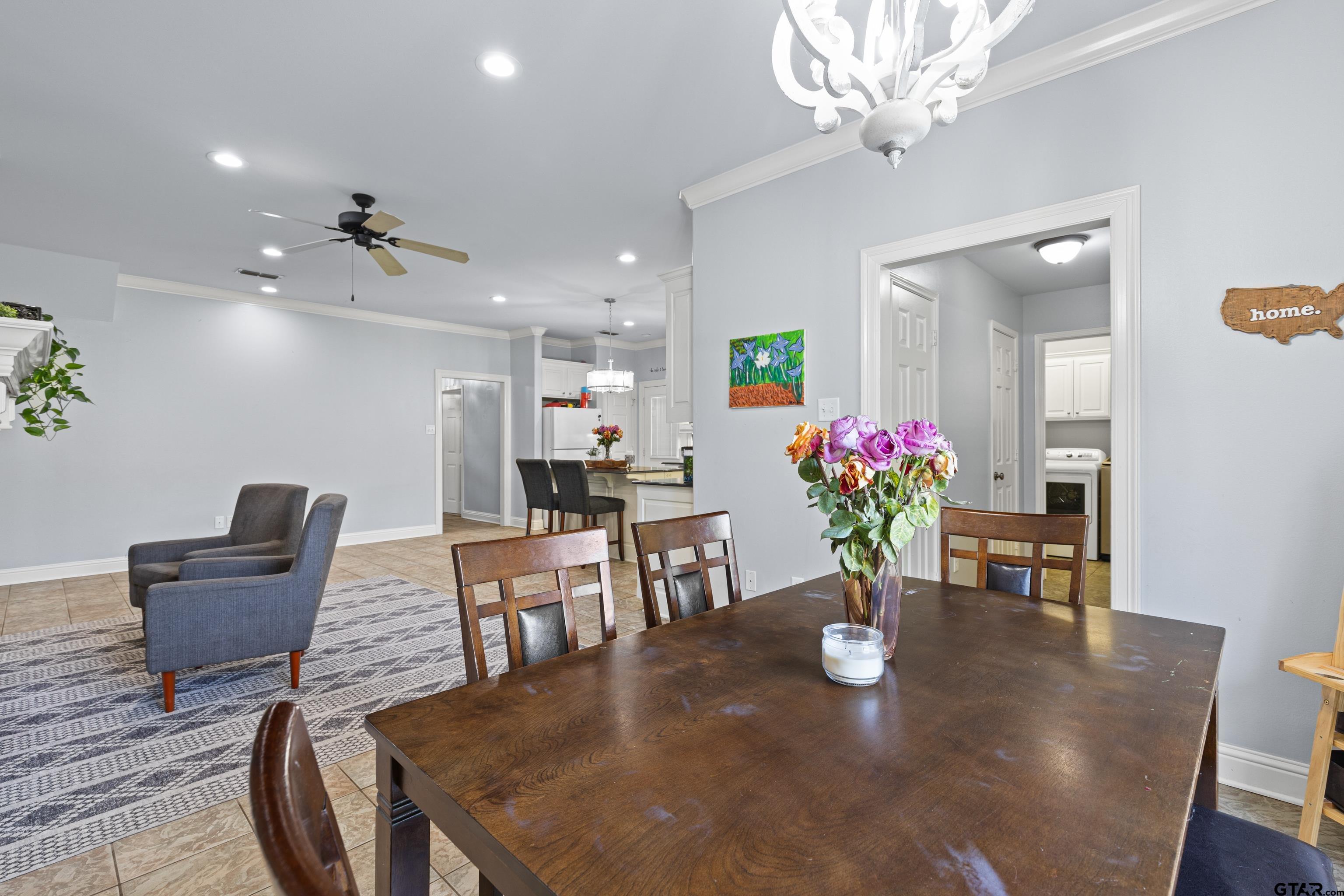 5201 Whitaker Circle Longview, TX 75605 - Photo 12 of 40 a view of a dining room with furniture