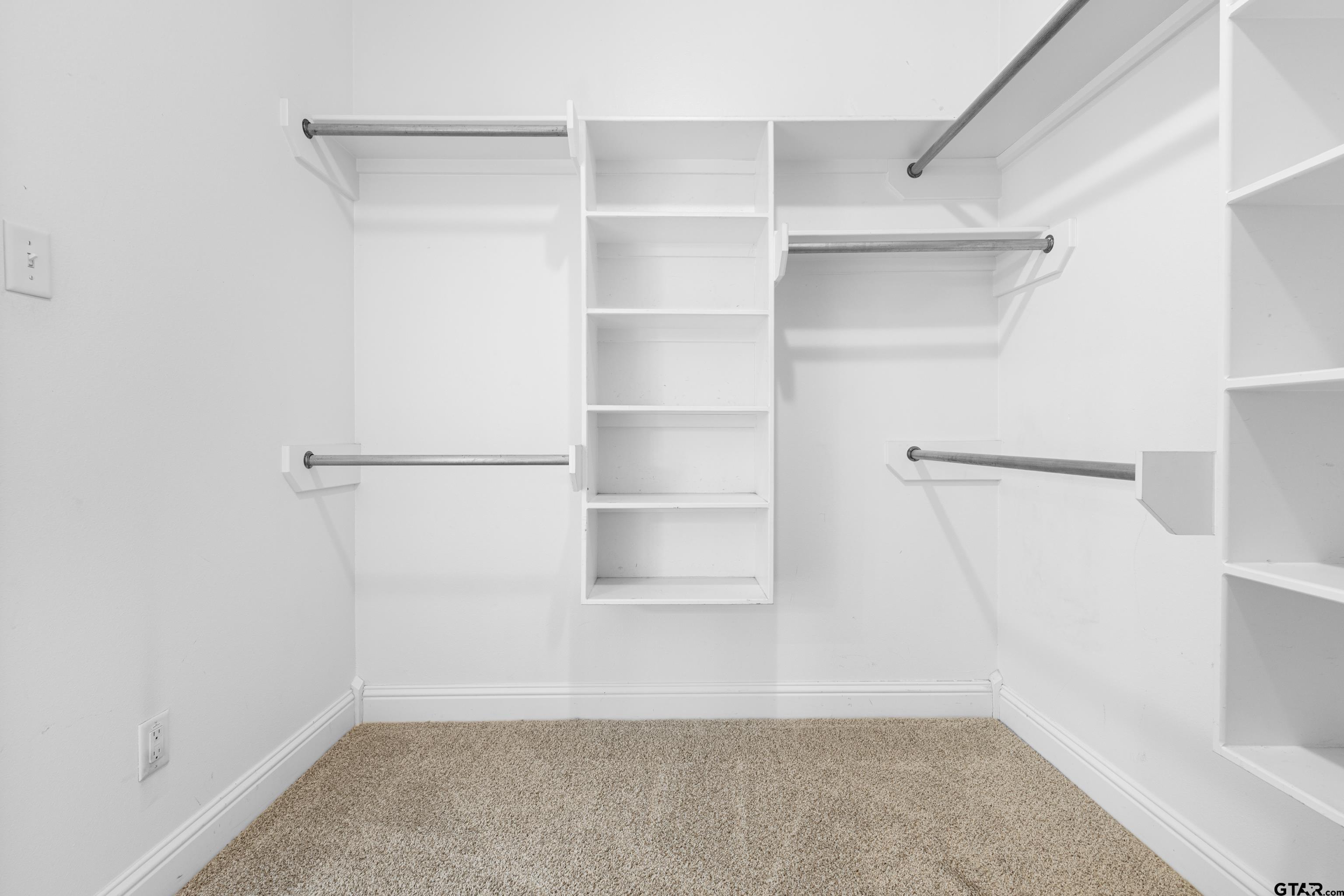 5201 Whitaker Circle Longview, TX 75605 - Photo 17 of 40 a view of an empty walk in closet