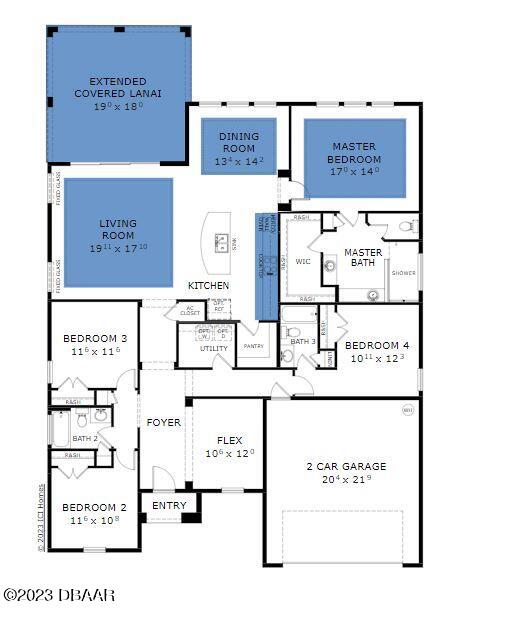 503 Stirling Bridge Drive Ormond Beach, FL 32174 - Photo 9 of 9 Jul 2.35.Floorplan
