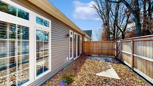 a view of a pathway of a house