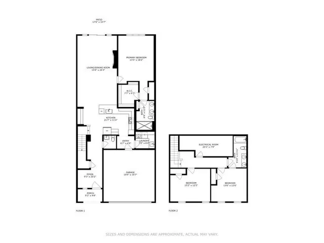 a picture of a floor plan