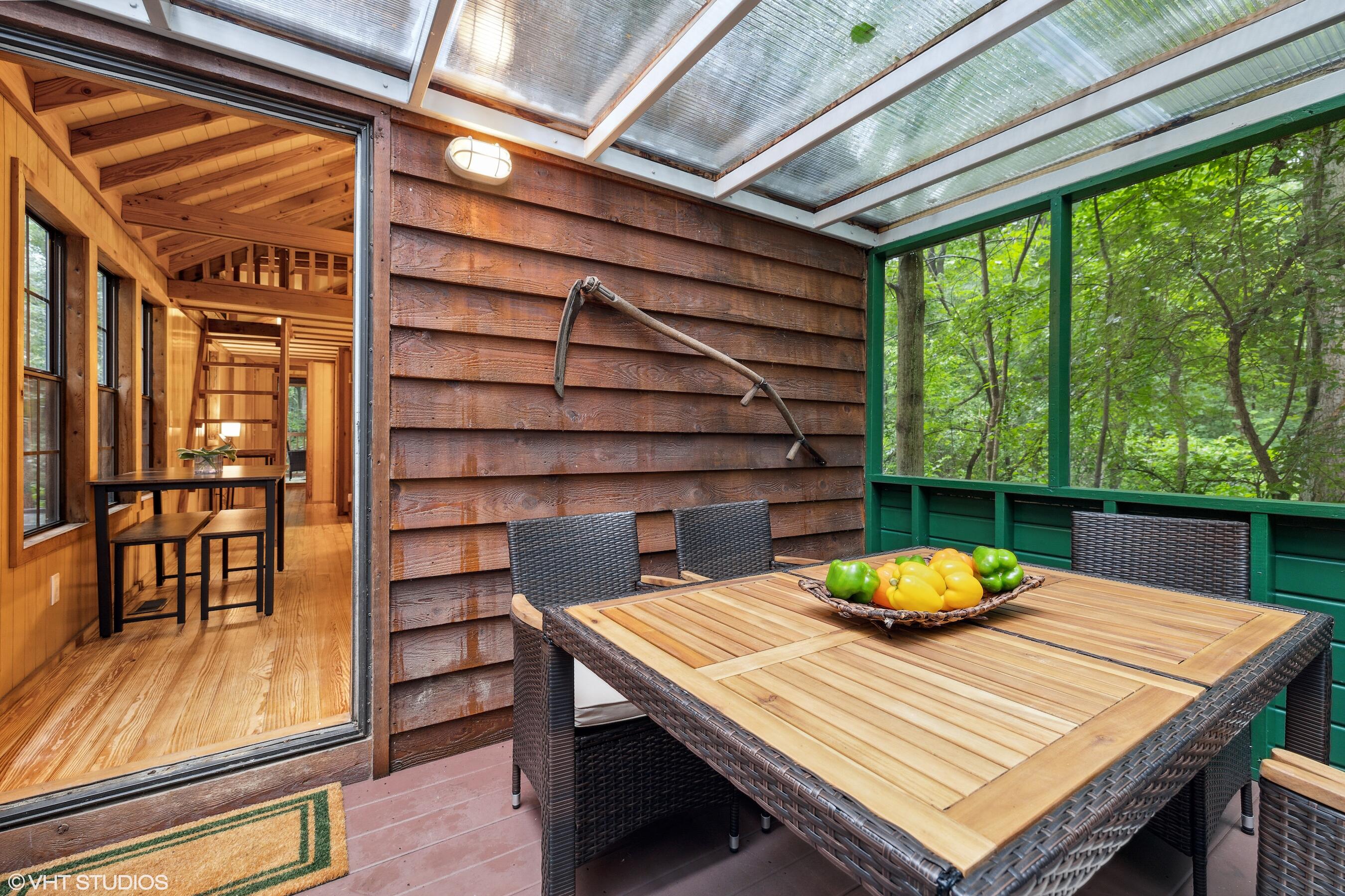 53 Tryon Farm Lane Michigan City, IN 46360 - Photo 3 of 30 a view of a dining room with furniture and wooden floor