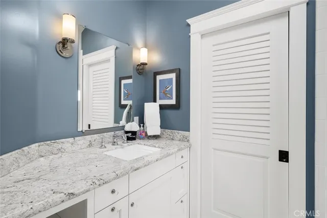 a view of a hallway with washer and dryer
