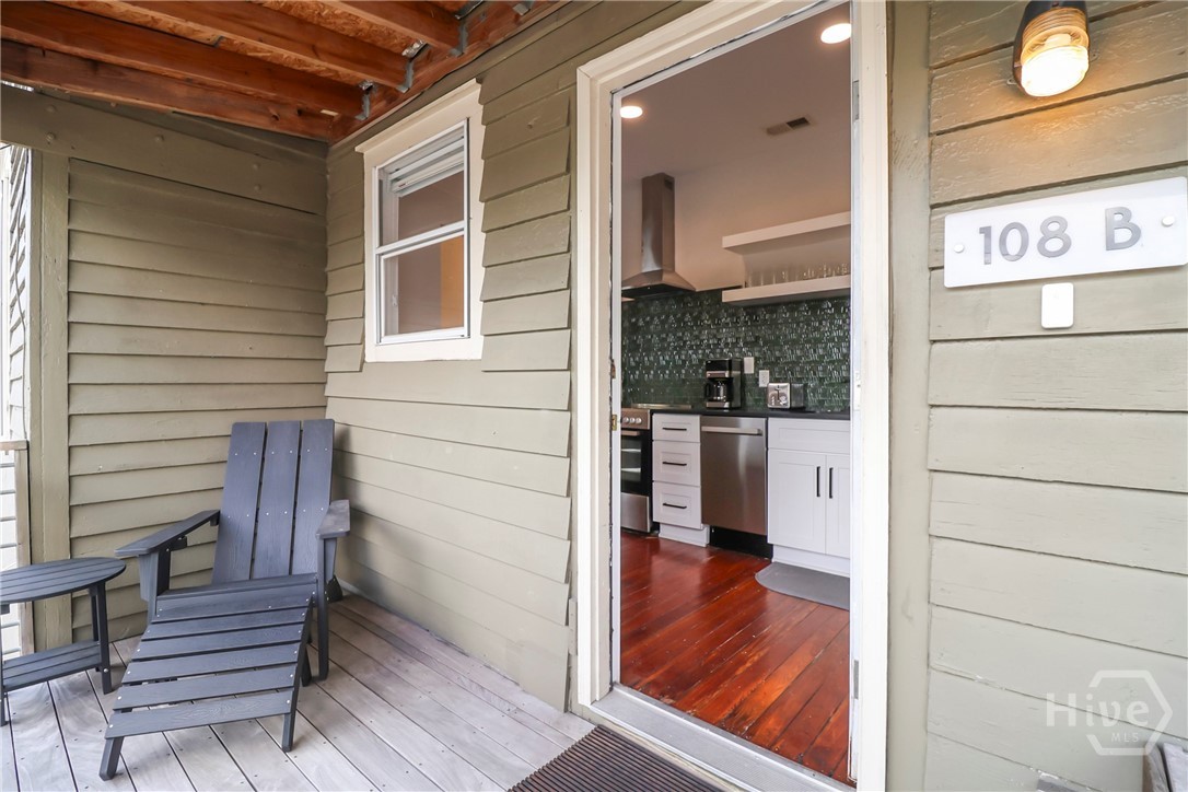 108 East Anderson Street, Unit B Savannah, GA 31401 - Photo 24 of 25 *Entrance from back door*
