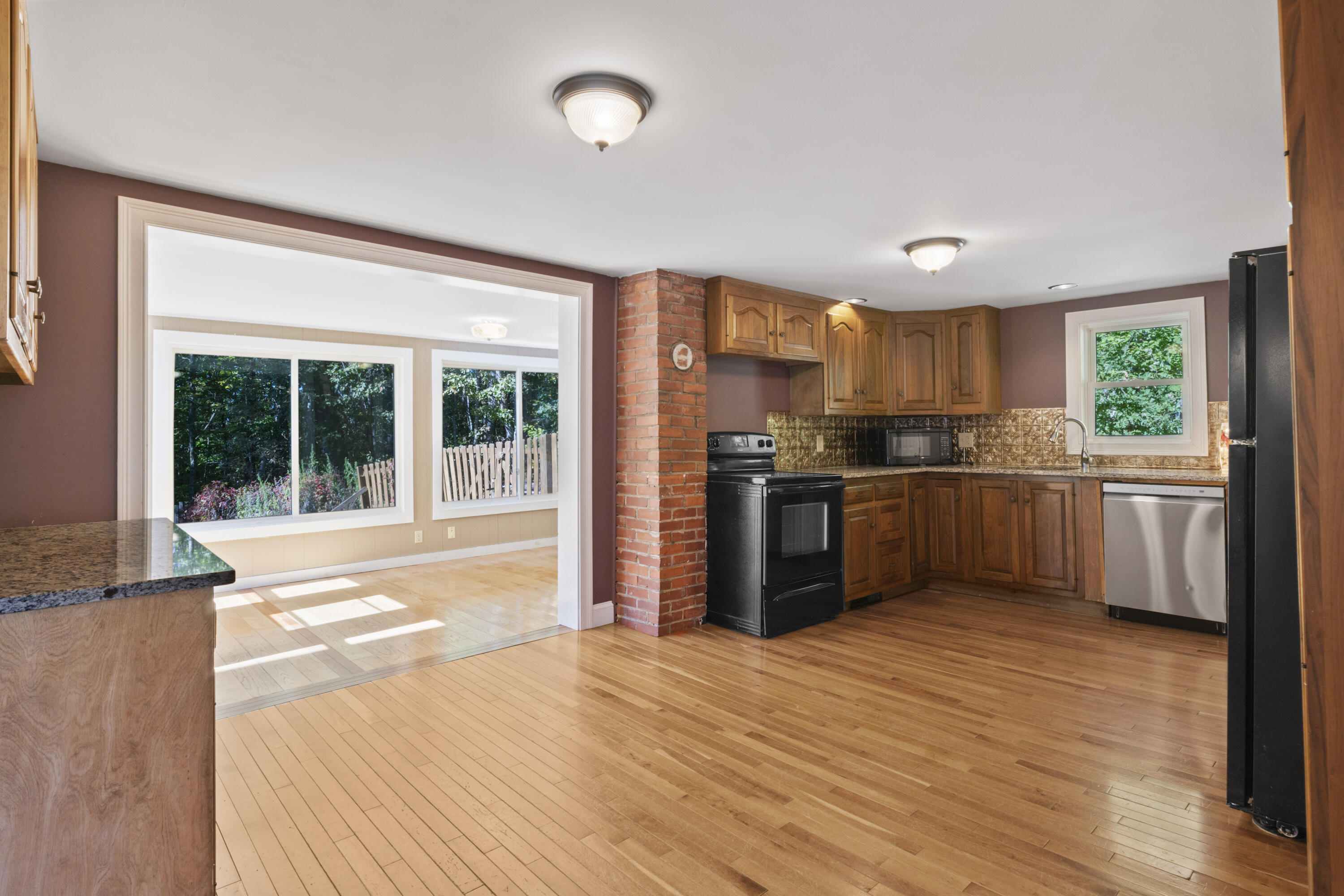414 Harrison Road Naples, ME 04055 - Photo 16 of 70 View to Sun porch