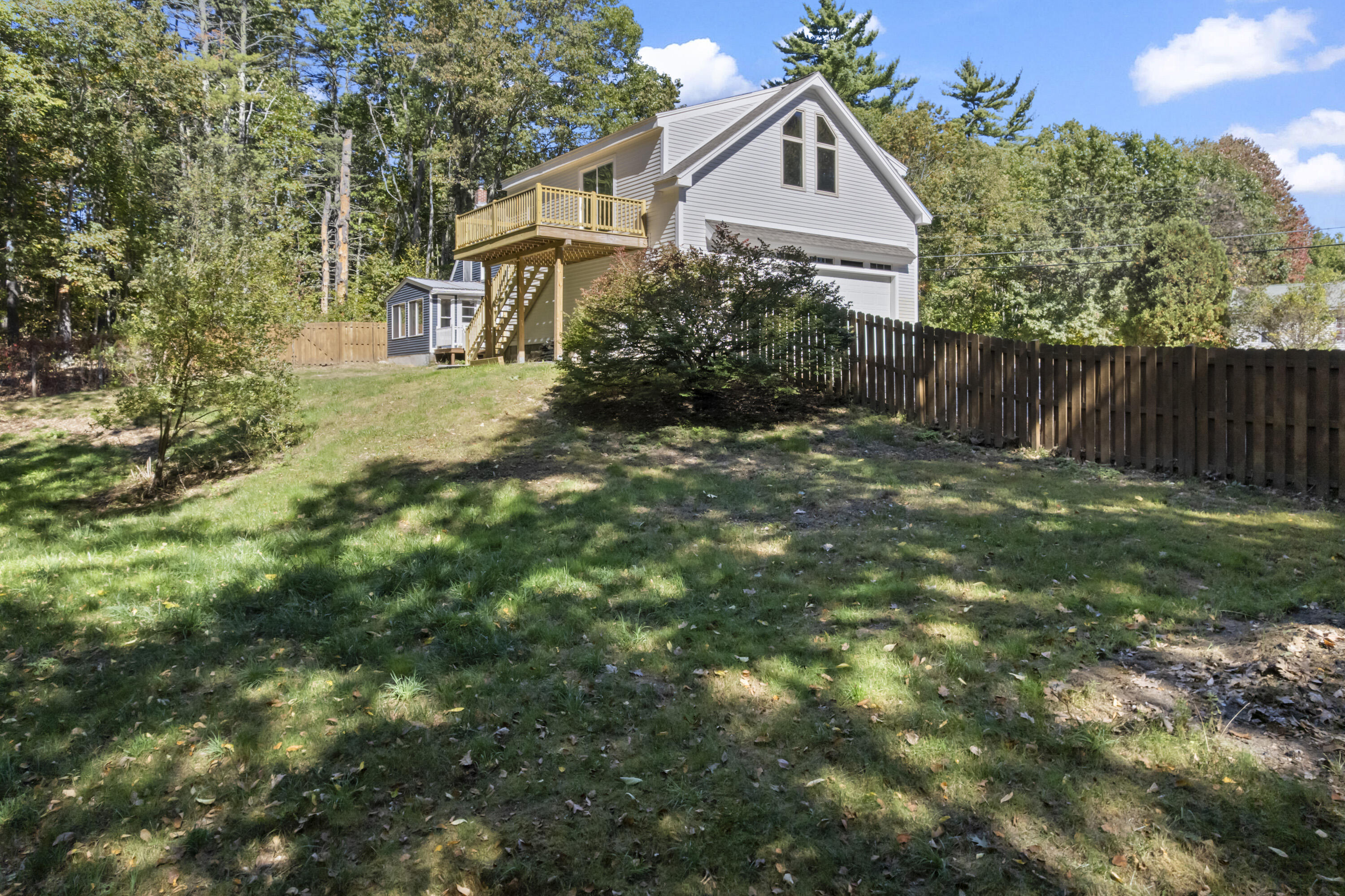414 Harrison Road Naples, ME 04055 - Photo 2 of 70 Fenced in backyard