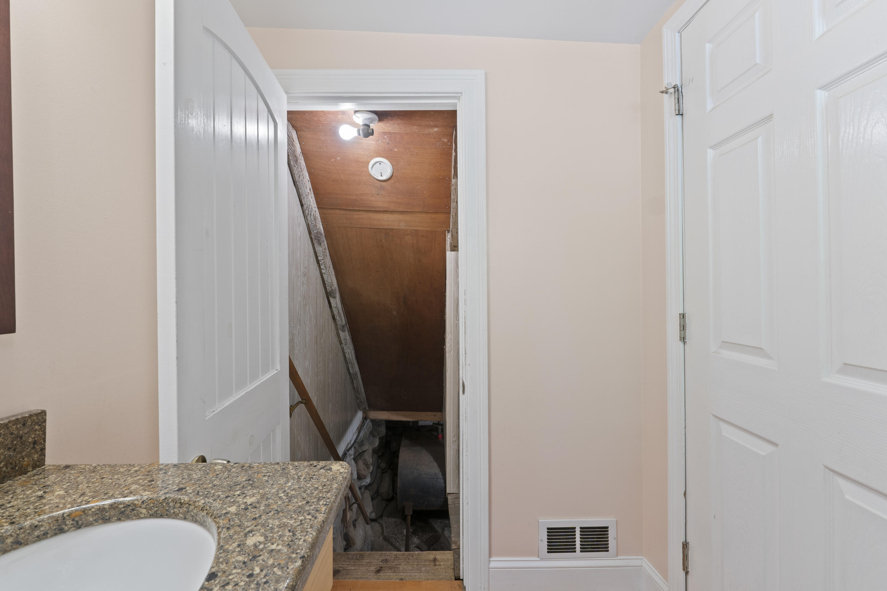 414 Harrison Road Naples, ME 04055 - Photo 22 of 70 Staircase to basement
