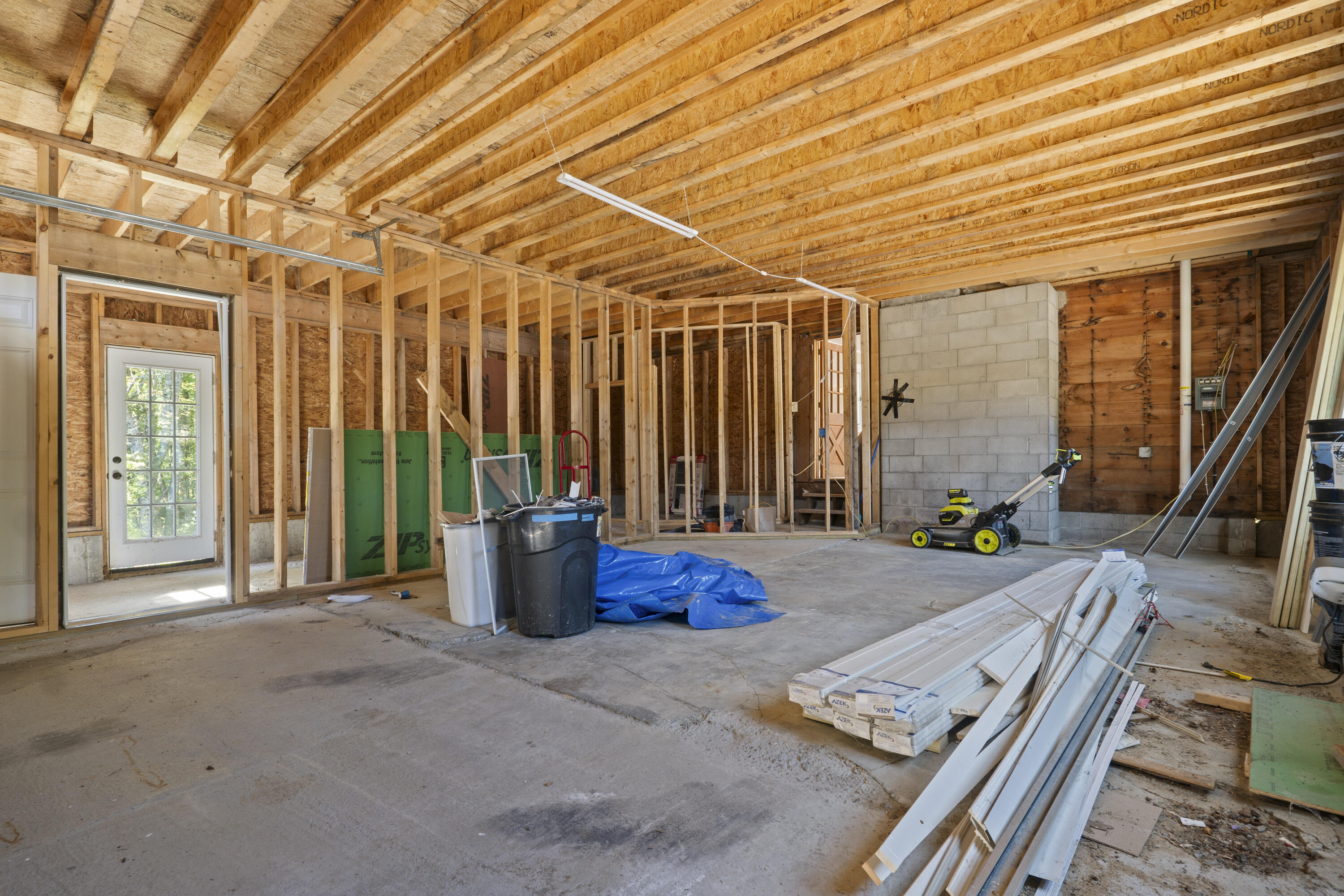 414 Harrison Road Naples, ME 04055 - Photo 45 of 70 View of garage