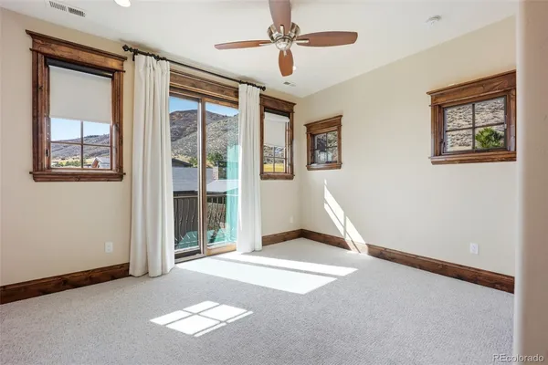 a view of an empty room with window