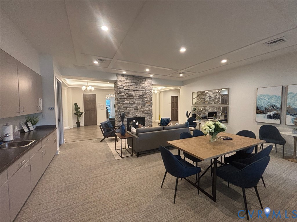 7735 Medalist Lane New Kent, VA 23124 - Photo 41 of 47 Clubhouse 1 Sitting Area