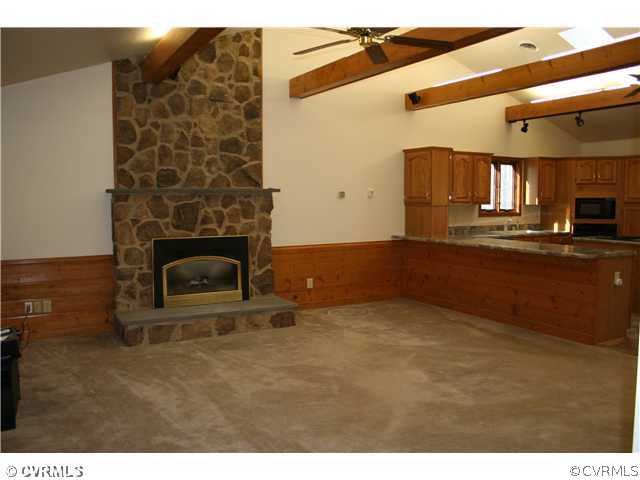 20212 Pony Farm Road Maidens, VA 23102 - Photo 3 of 13 Den/Family/Great Room - Stove, Gas Log Fireplace,