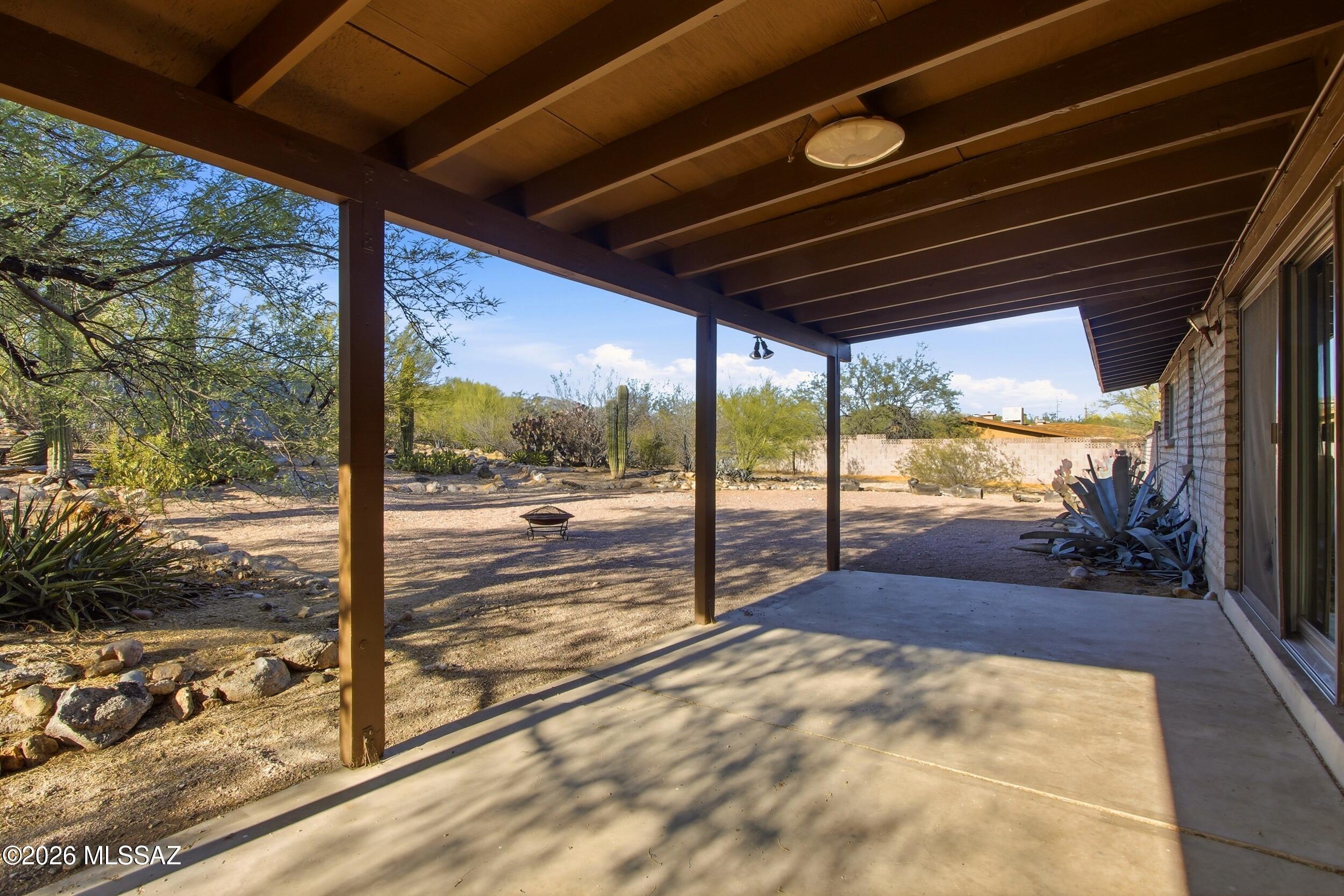 9141 East Indian Canyon Road Tucson, AZ 85749 - Photo 26 of 33 a view of a porch