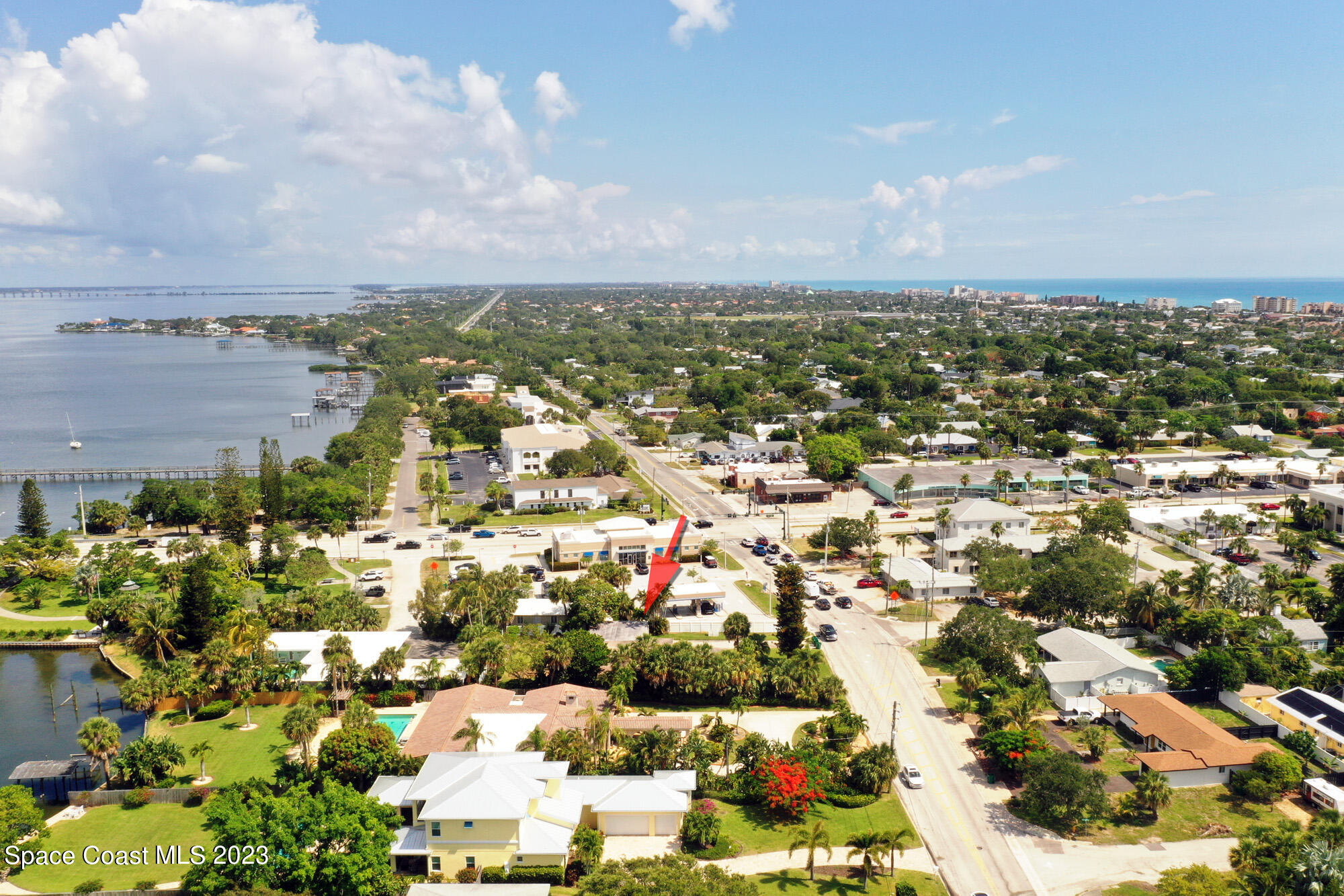 204 South Riverside Drive Indialantic, FL 32903 - Photo 21 of 24 an aerial view of multiple house