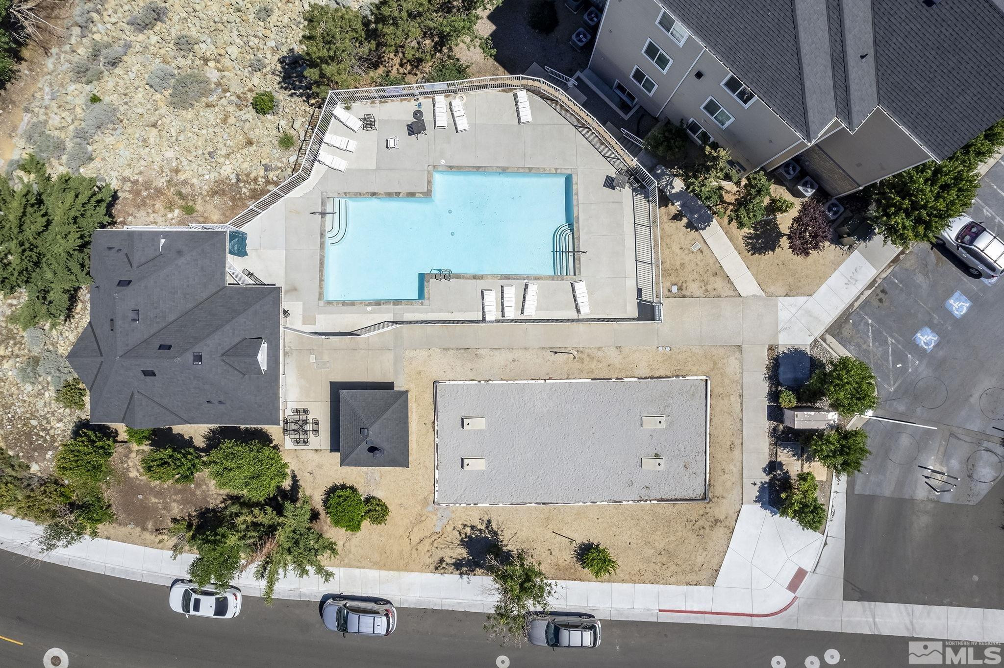 200 Talus Way, Unit 232 Reno, NV 89503 - Photo 23 of 29 an aerial view of a house with a garden and entryway