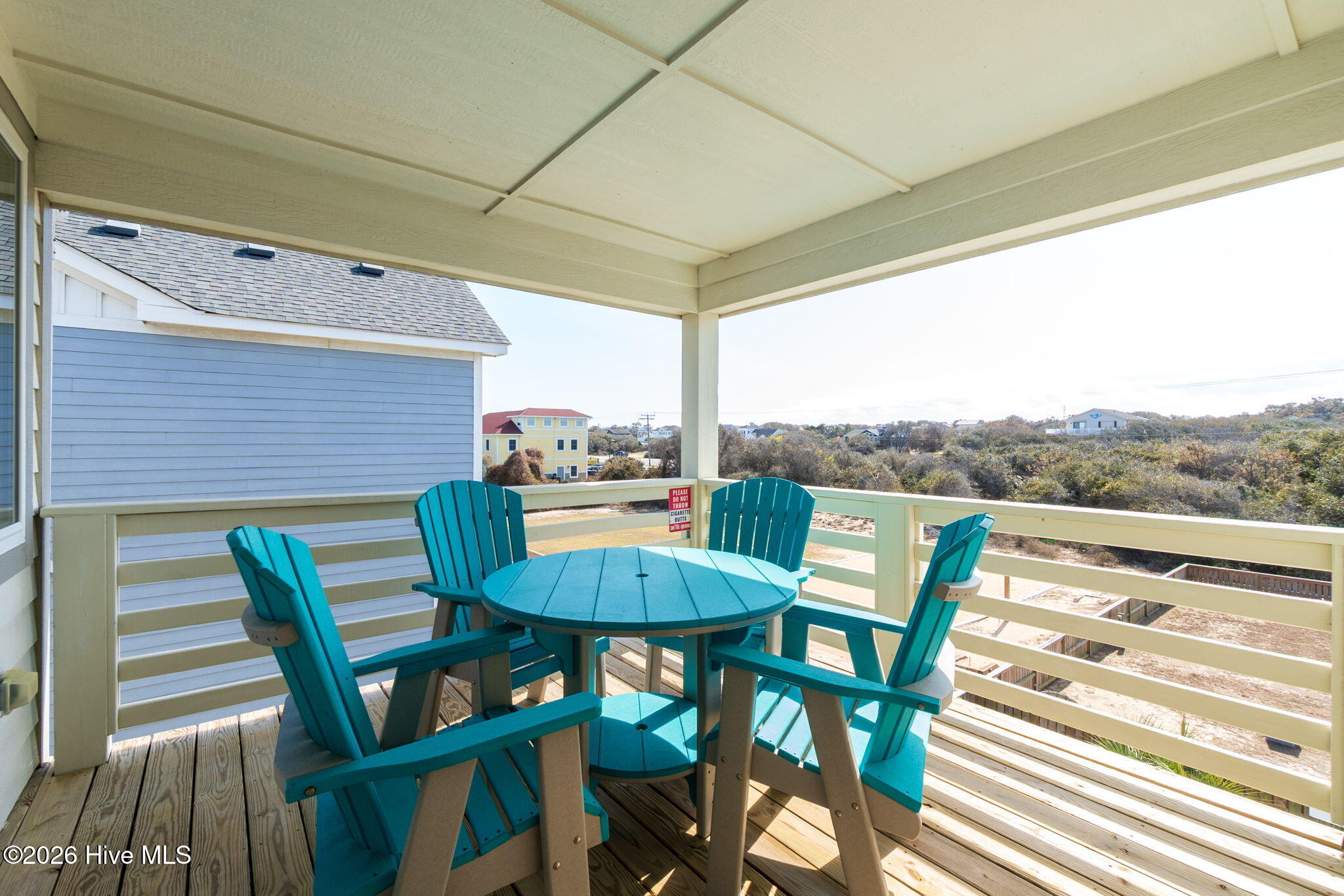 4616 Lindbergh Avenue Kitty Hawk, NC 27949 - Photo 37 of 78 Back Covered Deck