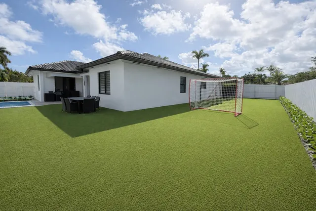 a house that has a big yard