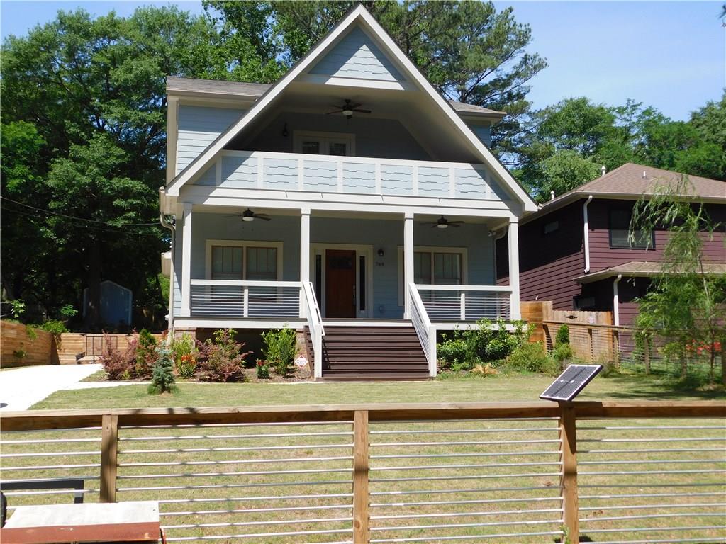 749 Clifton Road Southeast Atlanta, GA 30316 - Photo 1 of 1 a front view of a house with garden