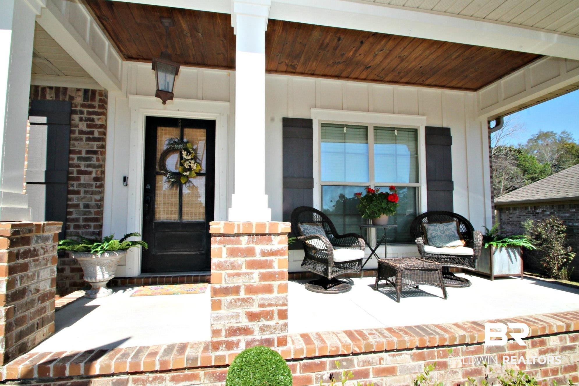 30232 Persimmon Drive Daphne, AL 36527 - Photo 2 of 27 Property entrance featuring brick siding and a porch