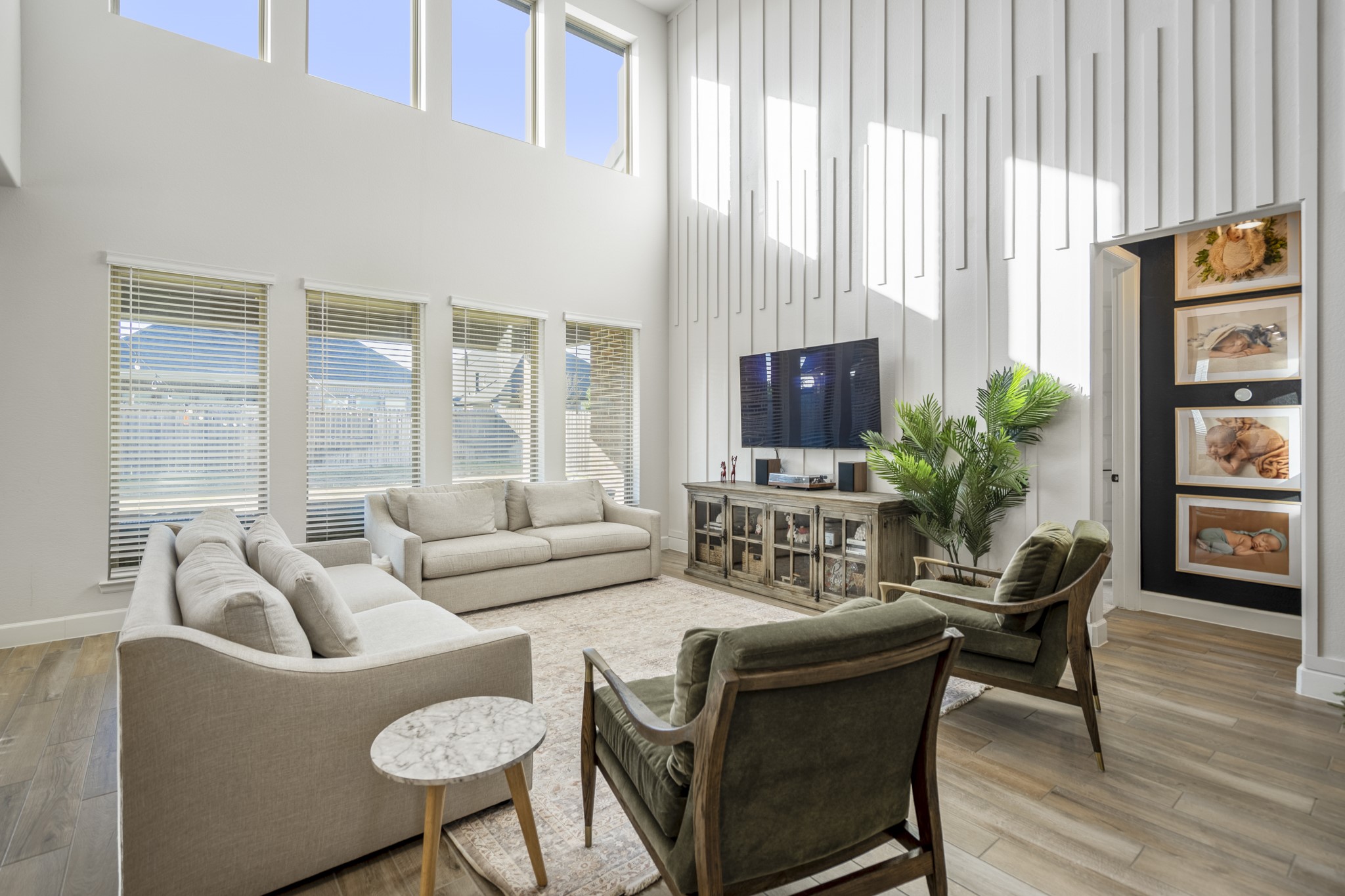 4226 Ana Ridge Lane Fulshear, TX 77441 - Photo 11 of 50 a living room with furniture and a large window