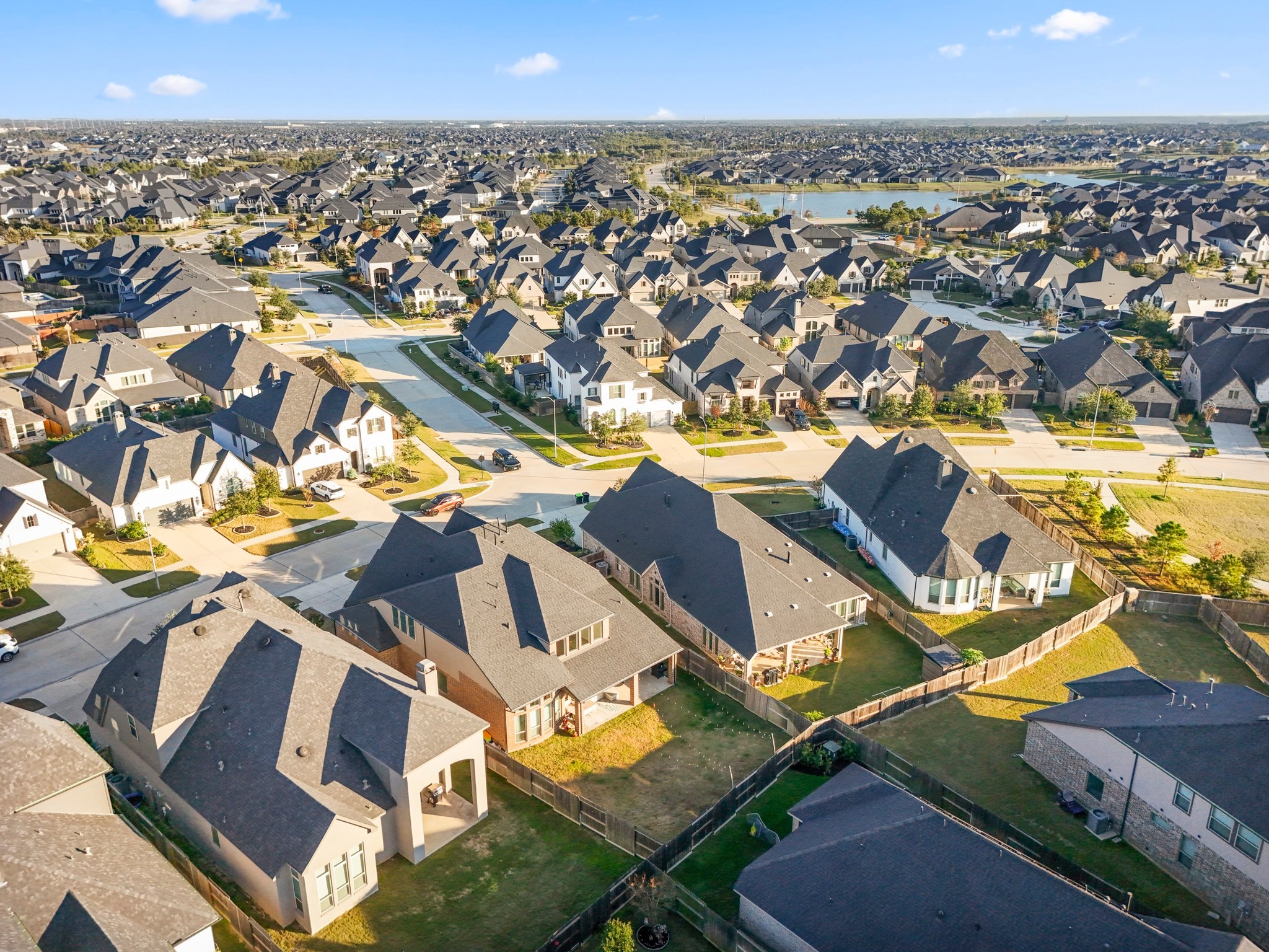 4226 Ana Ridge Lane Fulshear, TX 77441 - Photo 3 of 50 an aerial view of residential houses with outdoor space