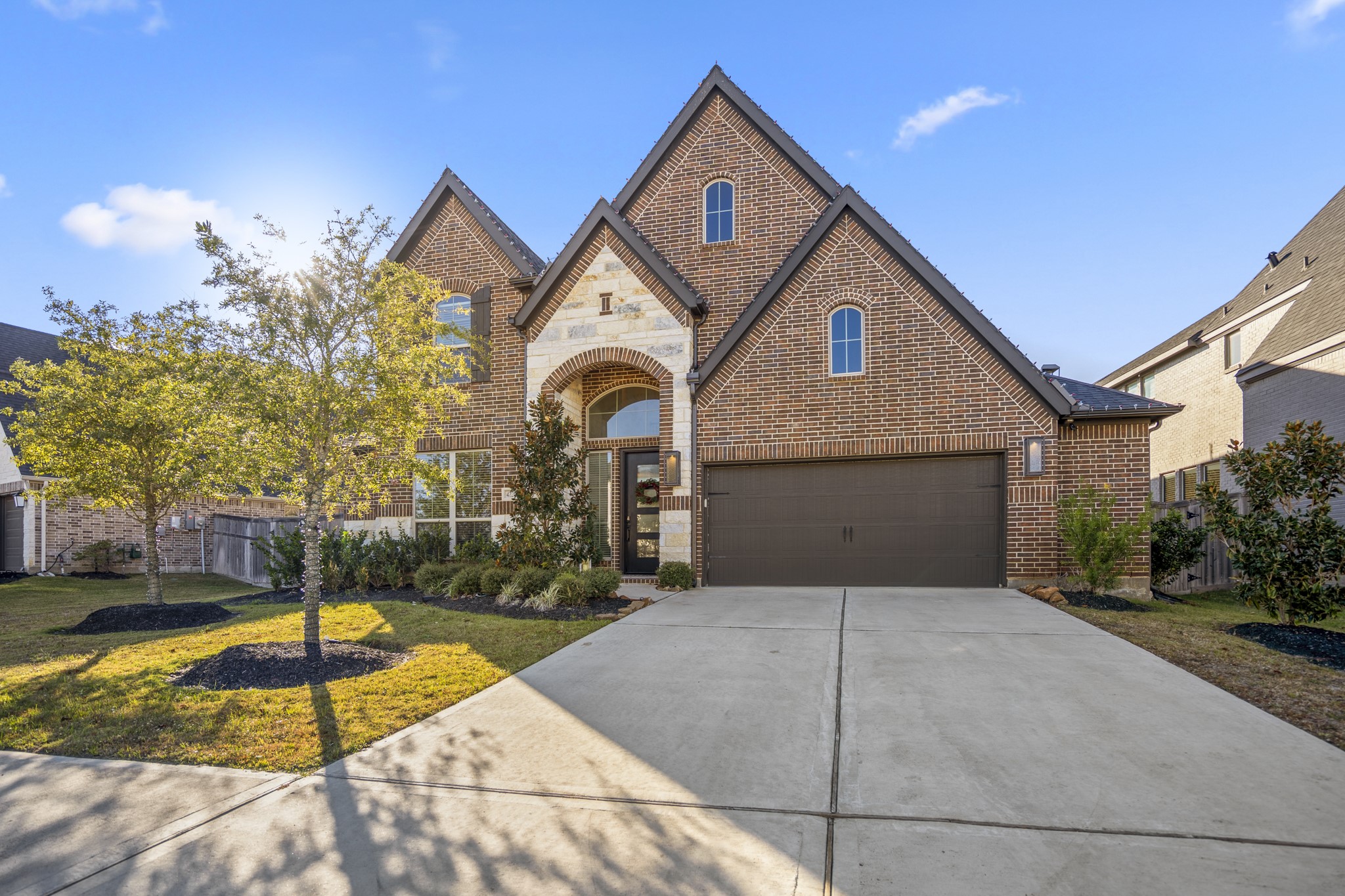4226 Ana Ridge Lane Fulshear, TX 77441 - Photo 50 of 50 a front view of a house with a yard