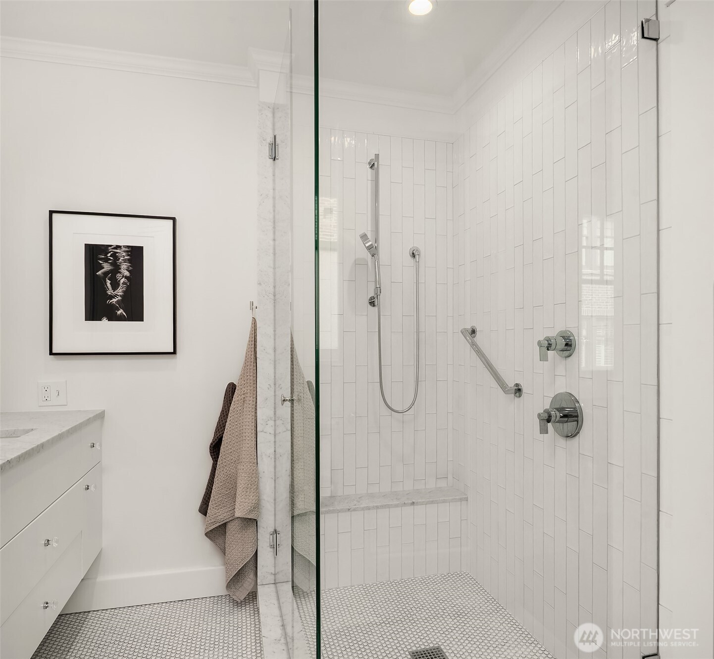 941 11th Avenue East, Unit 3 Seattle, WA 98102 - Photo 19 of 24 a bathroom with a shower