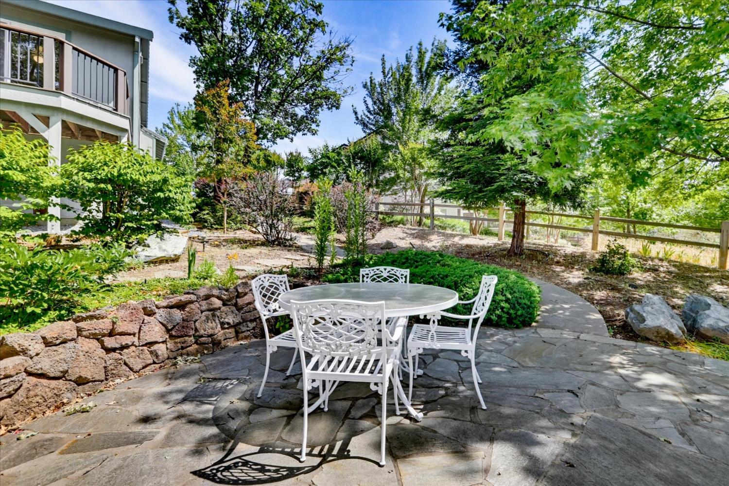 970 Morgan Ranch Drive Grass Valley, CA 95945 - Photo 53 of 76 a view of backyard with seating and green space