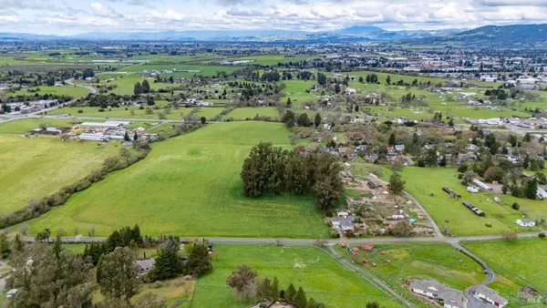 a view of a city with an ocean