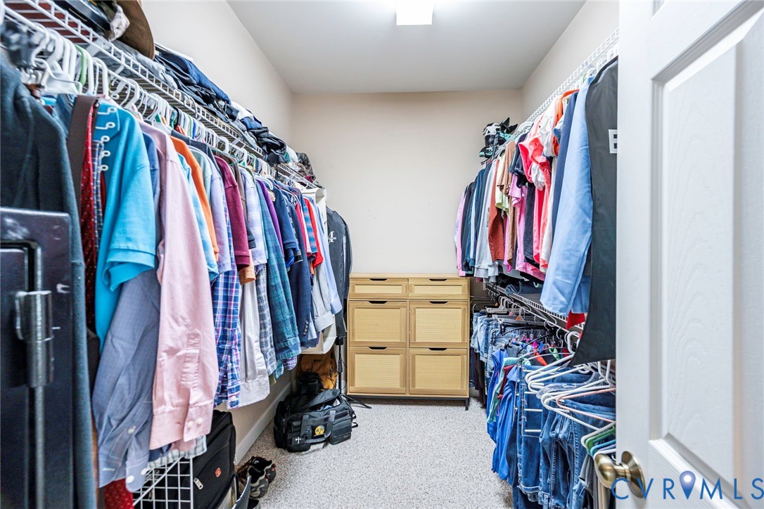 827 Sutherland Road Church Road, VA 23833 - Photo 23 of 51 Walk-in closet featuring built-in wire shelving, i