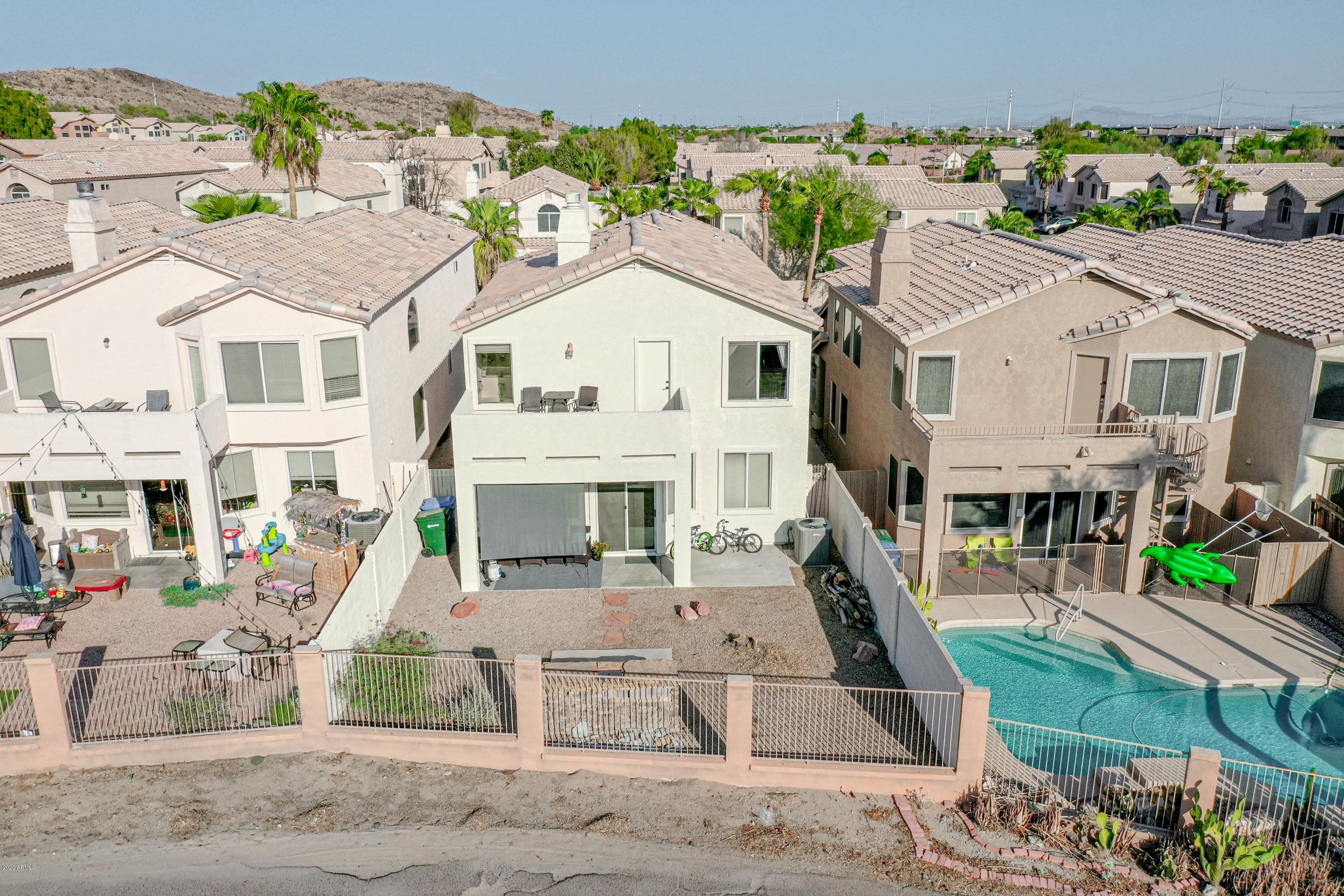 16666 South 21st Street Phoenix, AZ 85048 - Photo 42 of 43 an aerial view of a house