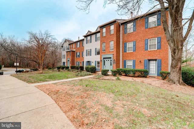 a view of a building with a street