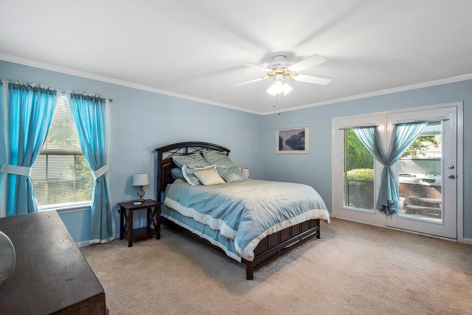 682 Baker Road Columbia, TN 38401 - Photo 16 of 30 a spacious bedroom with a bed and a large window