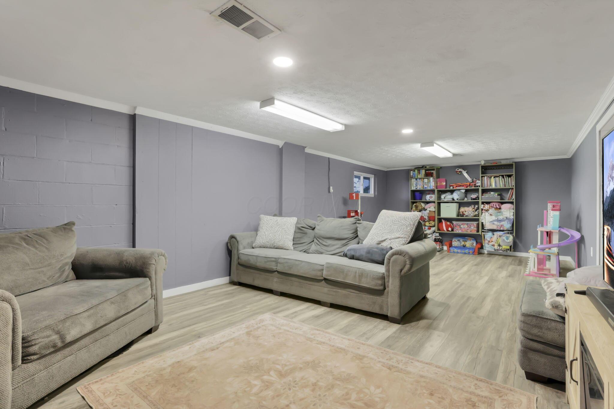 901 Coonpath Road Northwest Lancaster, OH 43130 - Photo 31 of 58 Basement Rec Room
