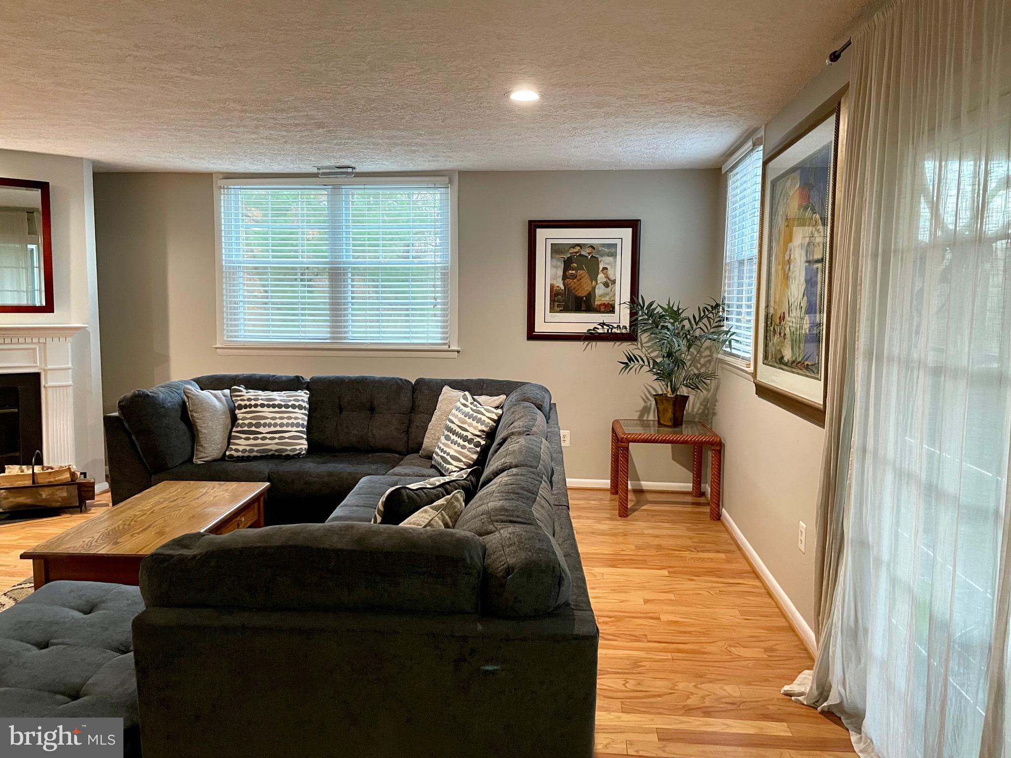 7 A Friendswood Court, Unit 7A Baltimore, MD 21209 - Photo 11 of 32 a living room with furniture and a fireplace