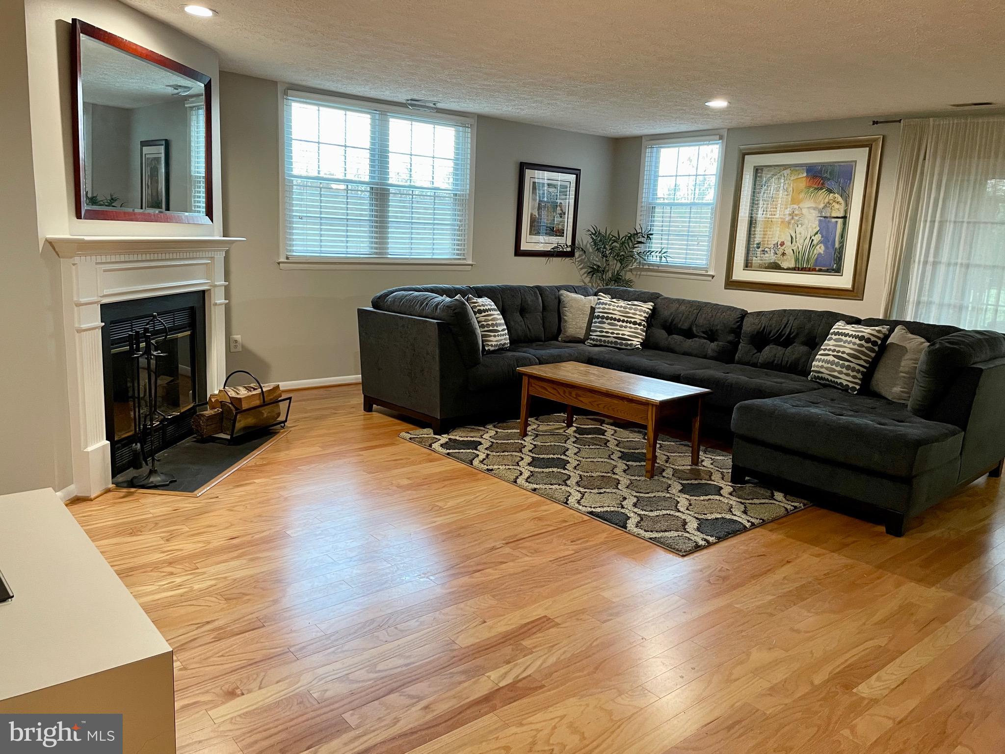 7 A Friendswood Court, Unit 7A Baltimore, MD 21209 - Photo 6 of 32 a living room with furniture and a fireplace