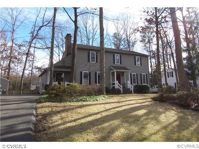11435 Poplar Ridge Road Richmond, VA 23236 - Photo 1 of 11 Exterior Front - Well maintained home with cedar s