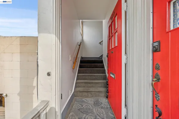 a view of a entryway