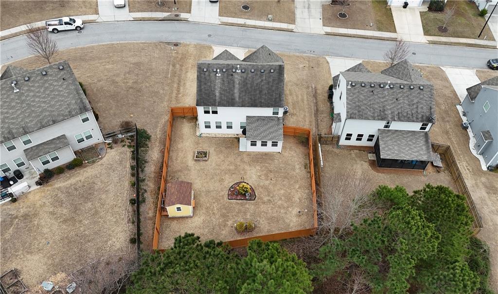 36 Birch River Court Dallas, GA 30132 - Photo 43 of 49 an aerial view of residential houses with outdoor space